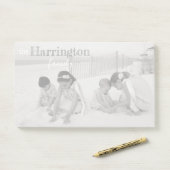 Gepersonaliseerde foto Post-it® notities 10x6 fami Notes (Op bureau)