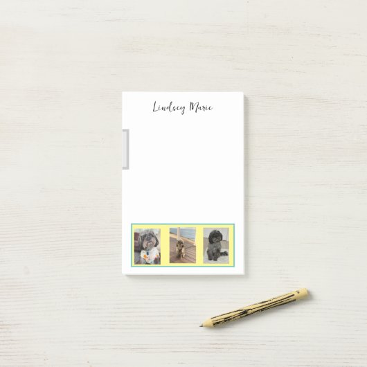 GEPERSONALISEERDE FOTO POST-IT notities Post-it® Notes (Op bureau)