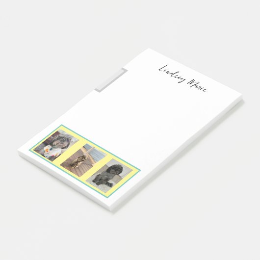 GEPERSONALISEERDE FOTO POST-IT notities Post-it® Notes (Schuin)