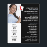 Gepersonaliseerde foto, rijschool, instructeur flyer<br><div class="desc">Gepersonaliseerde foto,  rijschool,  instructeur Adverteren Flyer door de Visitekaartje Store.</div>