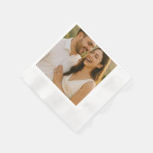 Gepersonaliseerde foto servetten (Hoek)