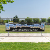 Gepersonaliseerde foto sjabloon Verjaardag / ander Spandoek (Insitu)