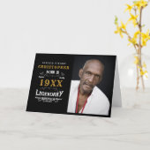 Gepersonaliseerde foto sjabloon Verjaardag Legenda (Gele Bloem)