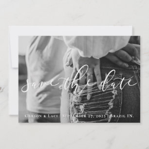 Gepersonaliseerde foto Sla de datum op Save The Date