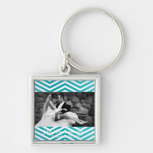 Gepersonaliseerde foto Sleutelhanger Boho Cacti Ca (Voorkant)