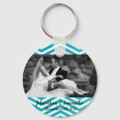 Gepersonaliseerde foto Sleutelhanger Boho Cacti Ca (Voorkant)