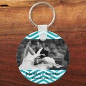 Gepersonaliseerde foto Sleutelhanger Boho Cacti Ca (Voorkant)