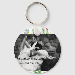 Gepersonaliseerde Foto Sleutelhanger Boho Llama Bo