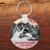Gepersonaliseerde Foto Sleutelhanger Geometric Gar (Voorkant)