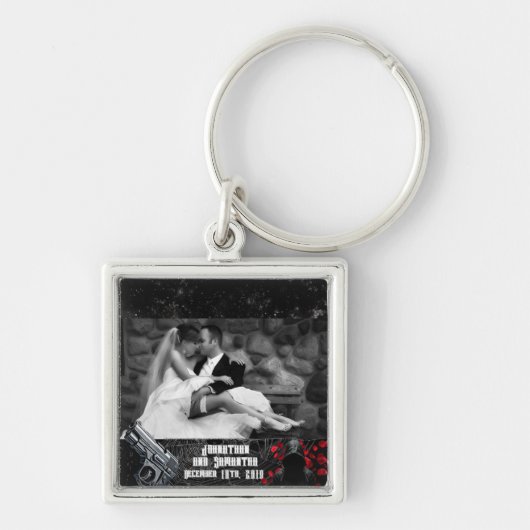 Gepersonaliseerde foto Sleutelhanger Haunting Adel (Voorkant)