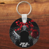 Gepersonaliseerde foto Sleutelhanger Haunting Adel (Achterkant)