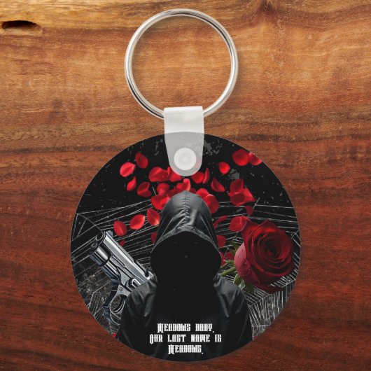 Gepersonaliseerde foto Sleutelhanger Haunting Adel (Achterkant)