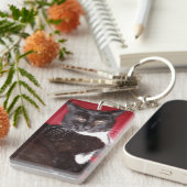 Gepersonaliseerde foto sleutelhangers met verloren (Voorkant Rechts)