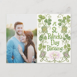 Gepersonaliseerde foto St. Patricks Day Briefkaart