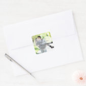 Gepersonaliseerde foto Sticker met Afbeelding van  (Envelop)