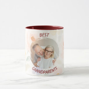 Gepersonaliseerde Foto & Tekst Mok   Beste grootou