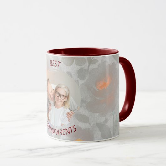 Gepersonaliseerde Foto & Tekst Mok | Beste grootou (Voorkant rechts)