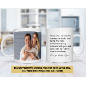 Gepersonaliseerde Foto & Tekst Mok – Creëer Uw Eig