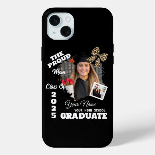 Gepersonaliseerde foto, trotse moeder van een 2025 iPhone 15 mini hoesje