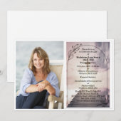 Gepersonaliseerde foto Uitvaart Kaart (Voorkant / Achterkant)