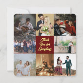 Gepersonaliseerde foto valentijnsdag vakantie kaar (Achterkant)