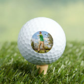 Gepersonaliseerde foto van de golfspeler golfballen (Insitu Shirt)