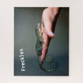 Gepersonaliseerde foto van foto Jigzaag Puzzle Legpuzzel (Verticaal)