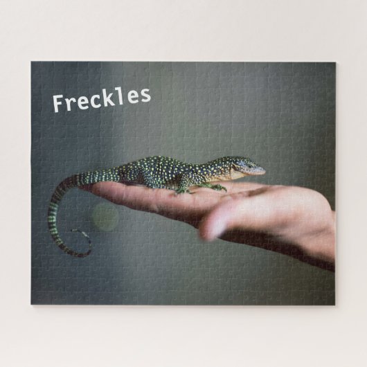 Gepersonaliseerde foto van foto Jigzaag Puzzle Legpuzzel (Horizontaal)