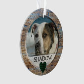 Gepersonaliseerde foto van foto's Geheime kerstmis Ornament (voorkant)