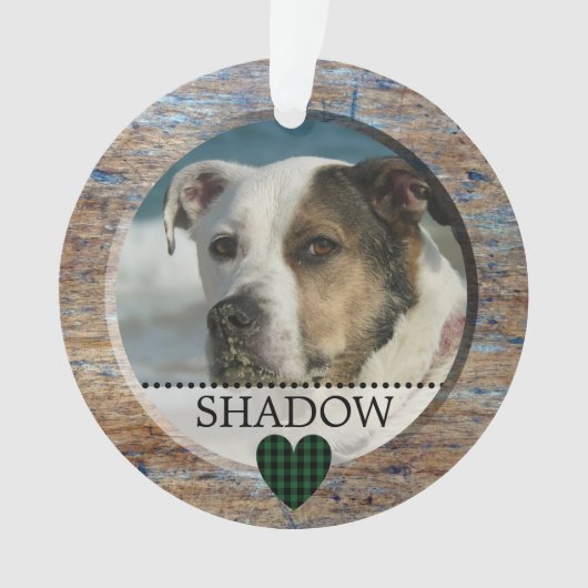 Gepersonaliseerde foto van foto's Geheime kerstmis Ornament (voorkant)