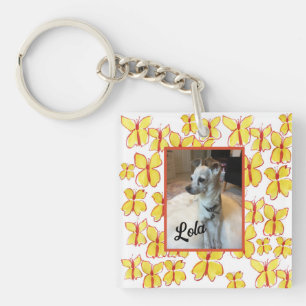 Gepersonaliseerde foto van Pet Acryl Sleutelhanger