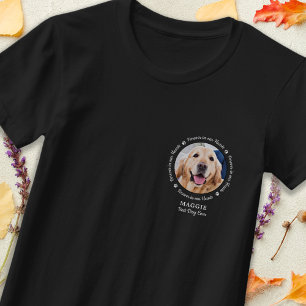 Gepersonaliseerde foto van Pet Memorial Pet Loss T-shirt