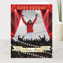 Gepersonaliseerde Foto Verjaardag Kaart Idee