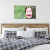Gepersonaliseerde foto verpakt canvas | KINDER (Insitu (Slaapkamer))