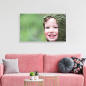 Gepersonaliseerde foto verpakt canvas | KINDER (Insitu (Woonkamer))