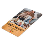 Gepersonaliseerde foto voor beste moeder ooit Moed Magneet (Linkerzijde)