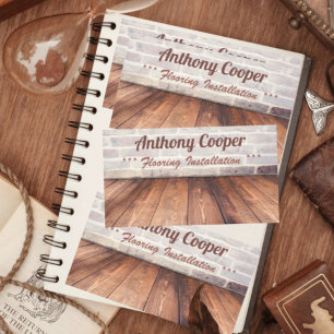 Gepersonaliseerde foto voor vloerbedekking visitekaartje