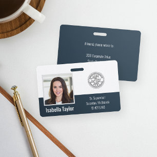 Gepersonaliseerde foto-werknemerspas bedrijfsbevei badge