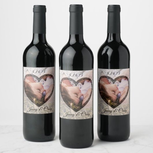 Gepersonaliseerde foto Wijnfles Etiketten (Flessen)