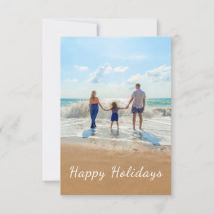 Gepersonaliseerde foto zomer vakantie kaart