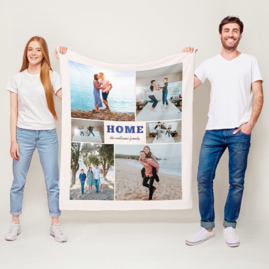 Gepersonaliseerde fotobanket voor speldenhuis fleece deken (In situ)