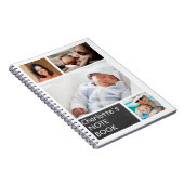 Gepersonaliseerde Fotocollage Aangepaste DIY Notitieboek (Rechterzijde)
