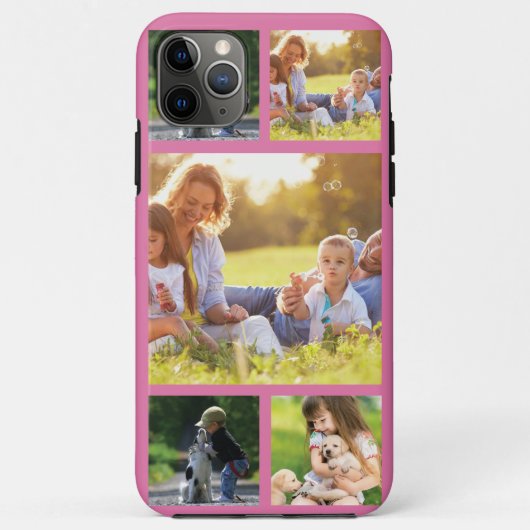 Gepersonaliseerde fotocollage Case-Mate iPhone hoe Case (Achterkant)
