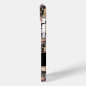 Gepersonaliseerde Fotocollage Moderne Kerstmis Case-Mate iPhone Case (Achterkant / Links)