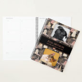 Gepersonaliseerde Fotocollage Moderne Kerstmis Planner (Display)