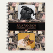 Gepersonaliseerde Fotocollage Moderne Kerstmis Planner (Voorkant)