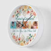 Gepersonaliseerde fotocollage Nana oma's tuin (Hoek)