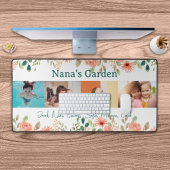 Gepersonaliseerde fotocollage Nana oma's tuin Bureaumat