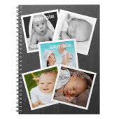 Gepersonaliseerde fotocollage  notitieboek (Voorkant)