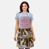 Gepersonaliseerde fotocollage | Tekst - Keuken Sch Schort (Gedragen)